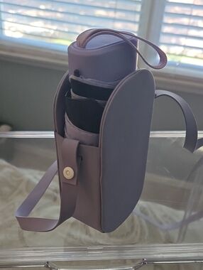 Source Unknown Lavender Crossbody Bottle Bag